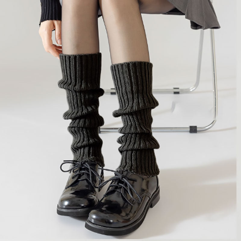 đ©°Slouchy Calf Socks for Women â Soft, Over-the-Knee Socks, Anti-Slip Design,Chunky Knit Boot Socks, Cozy Over The Knee Socks for Winter & Boots