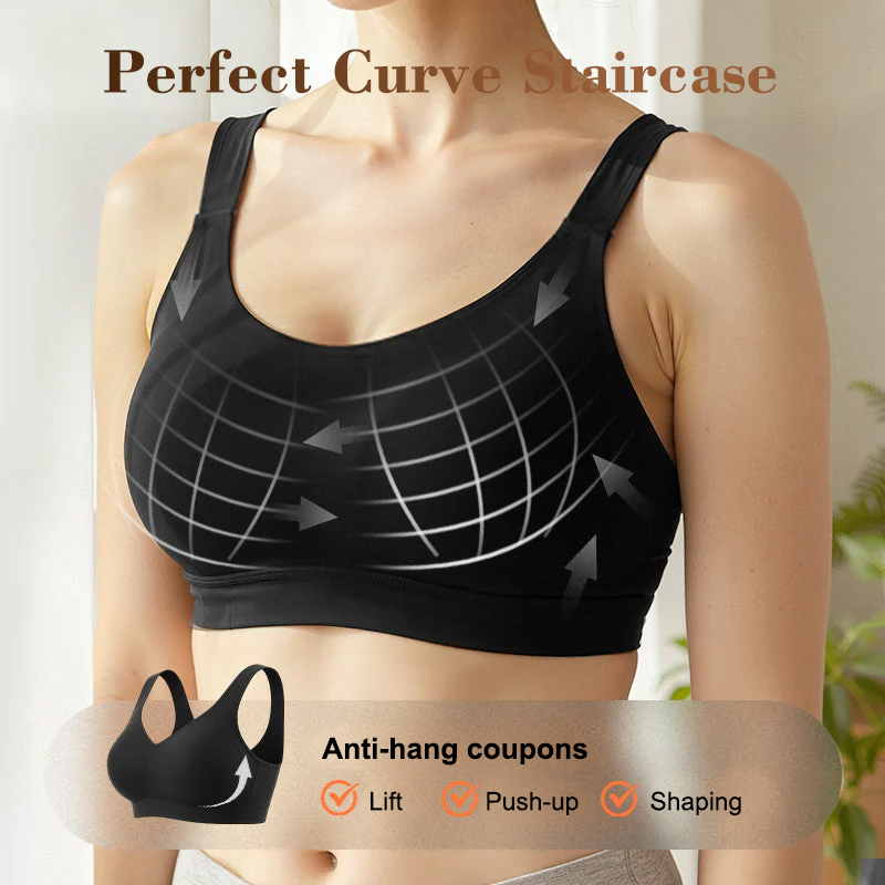 Seamless Comfort Bra for Women – Wire-Free, Naked Feeling, Yoga & Sleep Bra