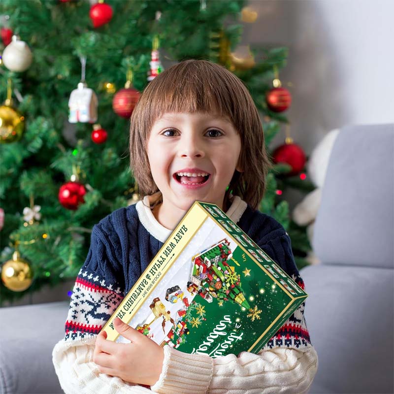 Jul Diy-Montering Byggkloss Blindlåda - ohneen