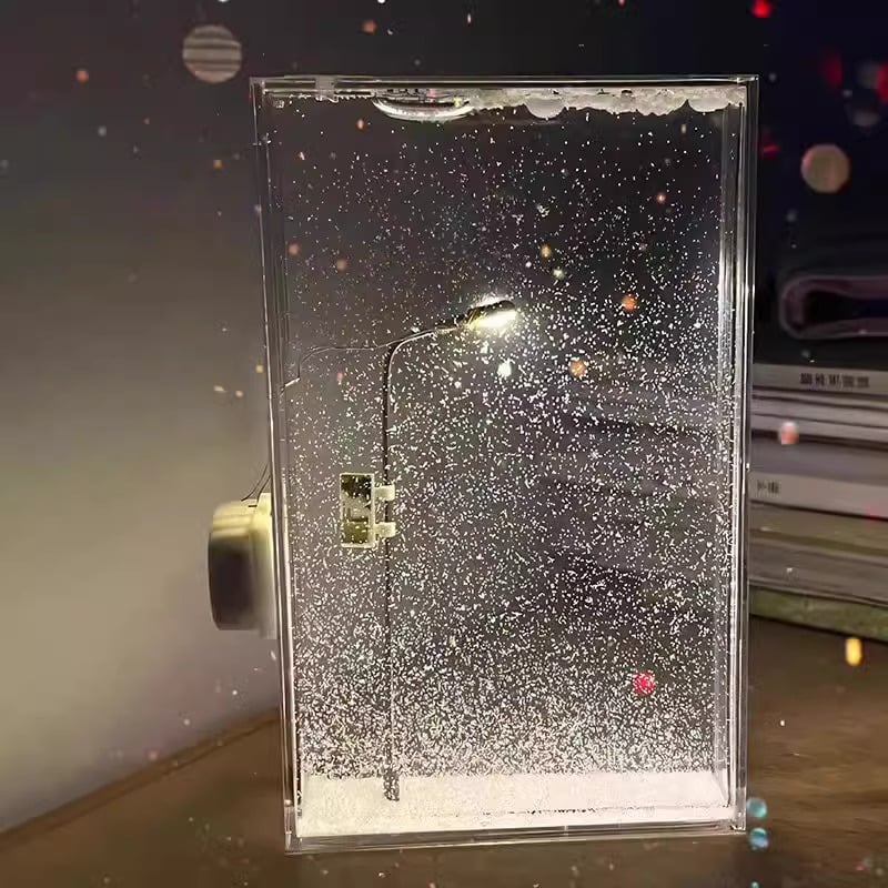 DIY Handmade Material Kit - Snow Night Light ❄️💡