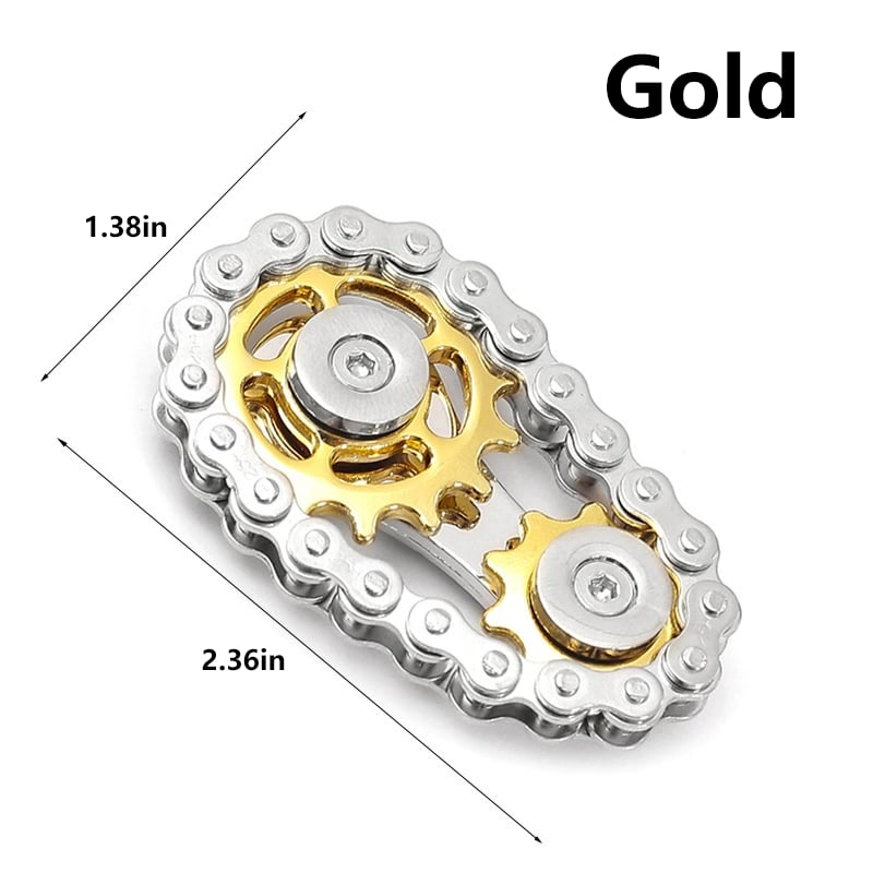 Durable Top Gear Gyro Fidget Toy With Finger - Perfect Gift for Teens and Adults