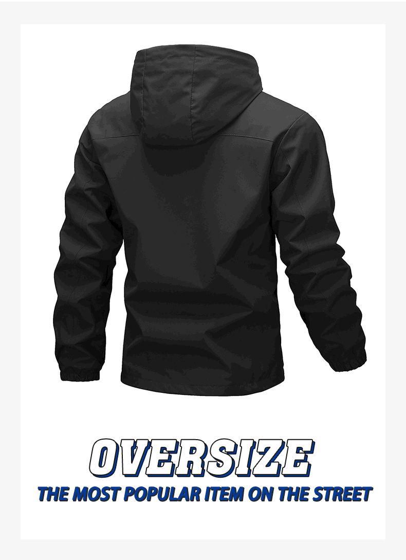 Herrjacka Med Enfärgad Design Och Friluftsstil - ohneen