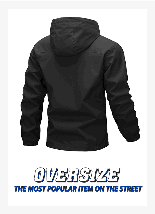 Herrjacka Med Enfärgad Design Och Friluftsstil - ohneen