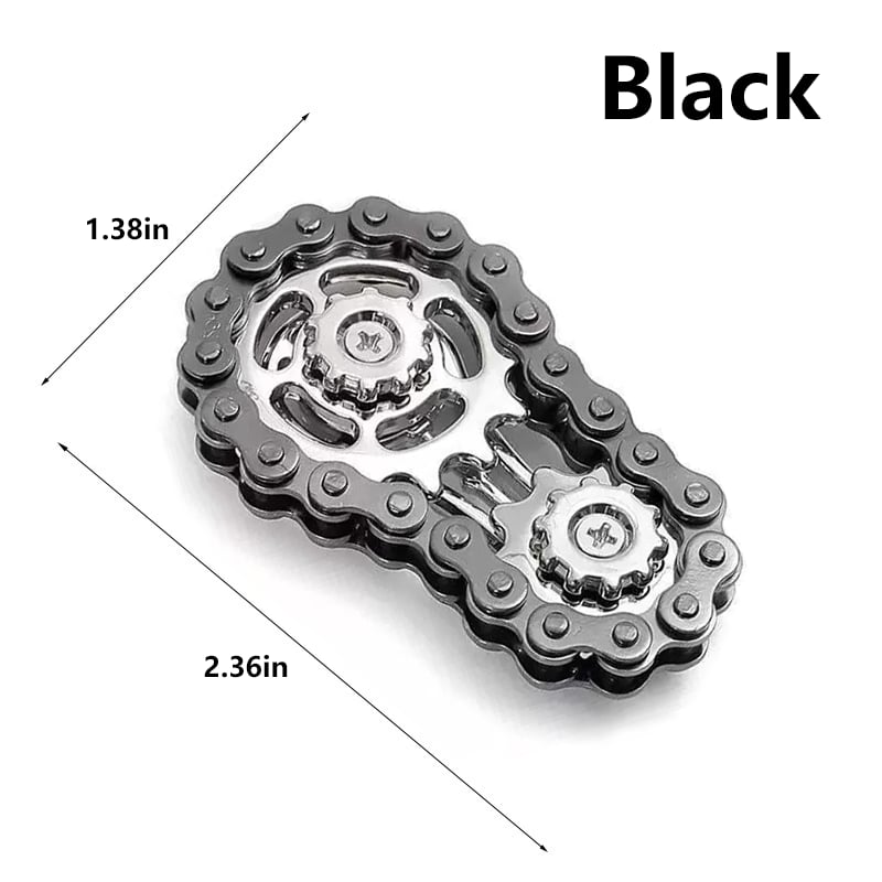 Durable Top Gear Gyro Fidget Toy With Finger - Perfect Gift for Teens and Adults