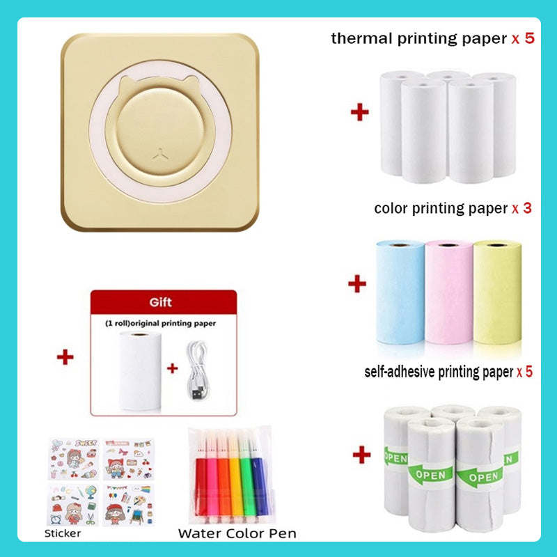 【Print 2.0】🎄❄️Miniskrivare För Fel Frågor