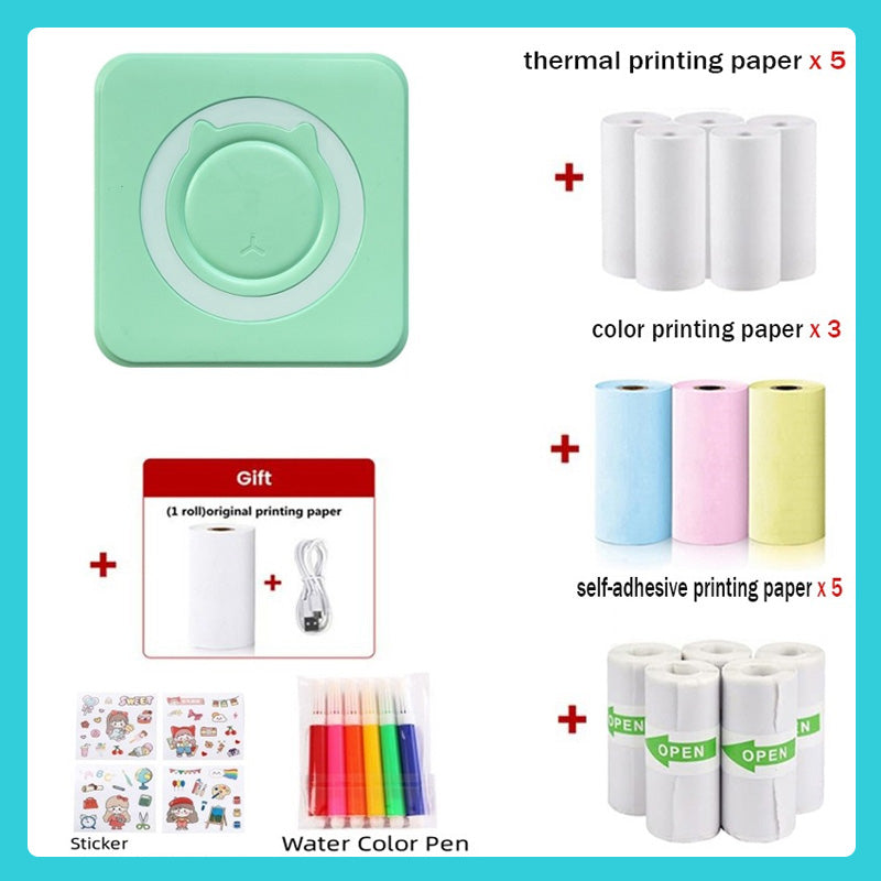 【Print 2.0】🎄❄️Miniskrivare För Fel Frågor