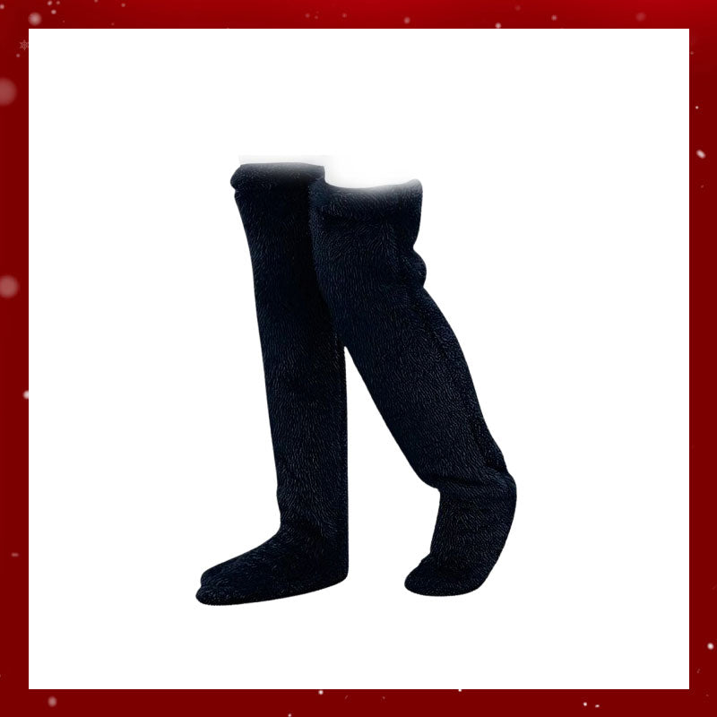 Knästrumpor med gåsdun till jul - ohneen