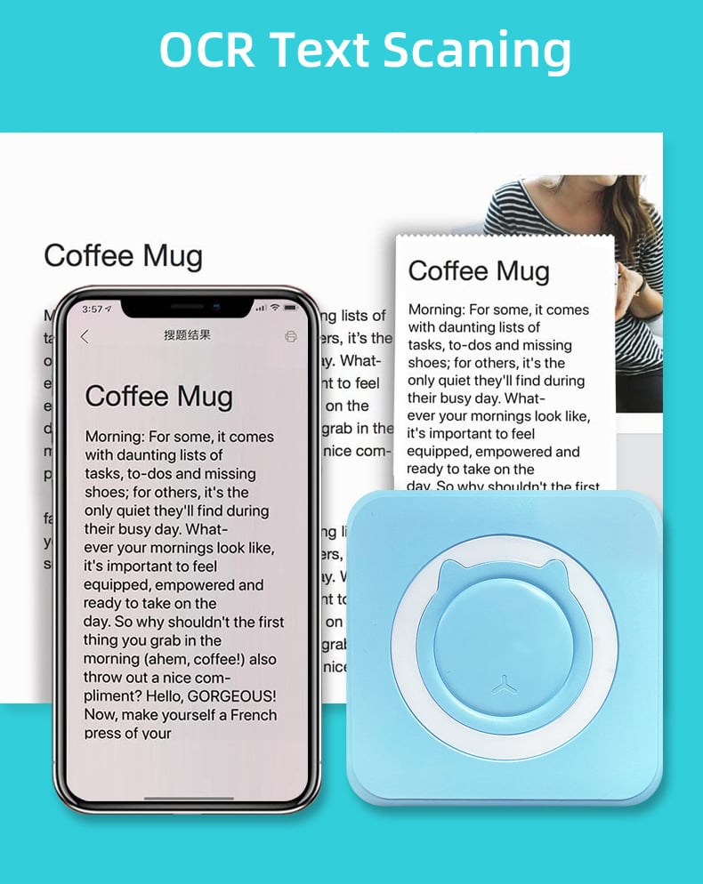 【Print 2.0】🎄❄️Miniskrivare För Fel Frågor