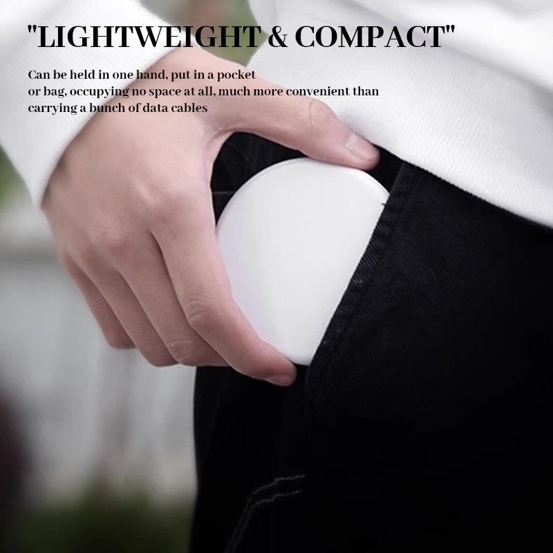 📱5-in-1  Multi USB Charging Adapter Cable Kit-Supports 66W PD