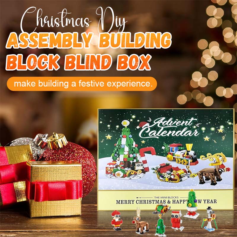 Jul Diy-Montering Byggkloss Blindlåda - ohneen