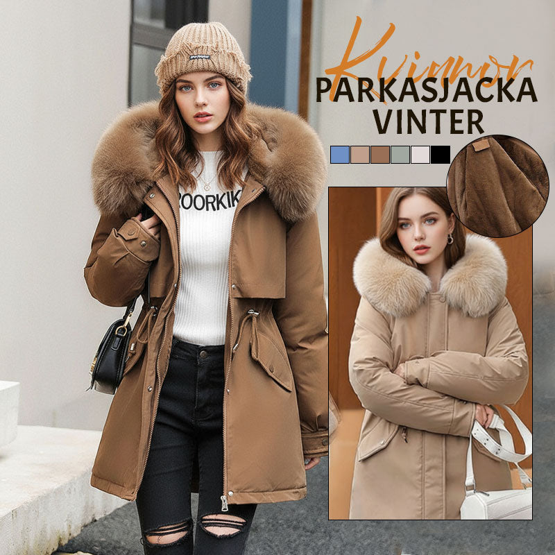 ❄️ Vinterens Varmaste Kram för Dig🧥Dam Parkas Vinterjacka 2025 – Lång & Varm - ohneen