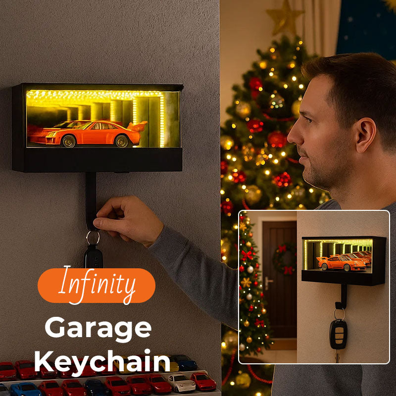 🎅 Oändlig Garage Nyckelring – den perfekta julklappen för bilälskare