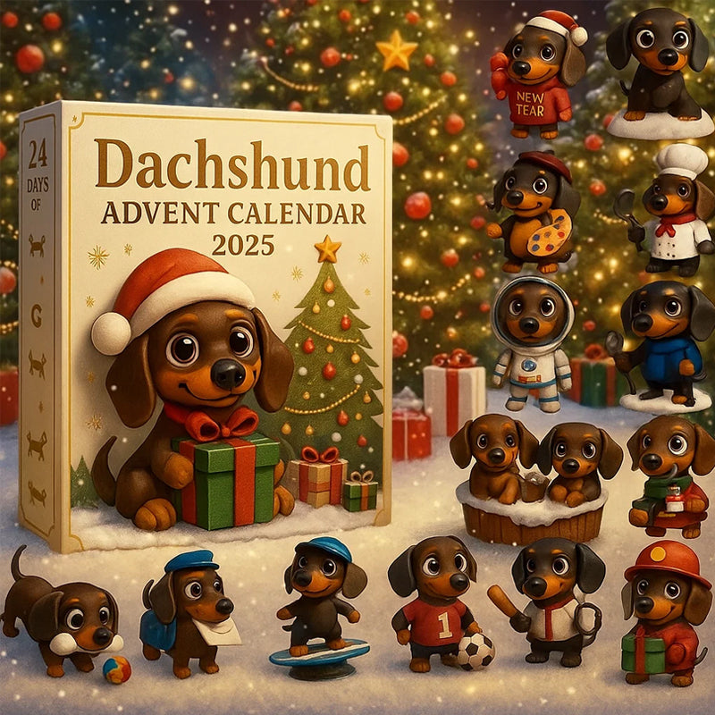 🐾 Dachshund Advent Calendar 2025 - ohneen