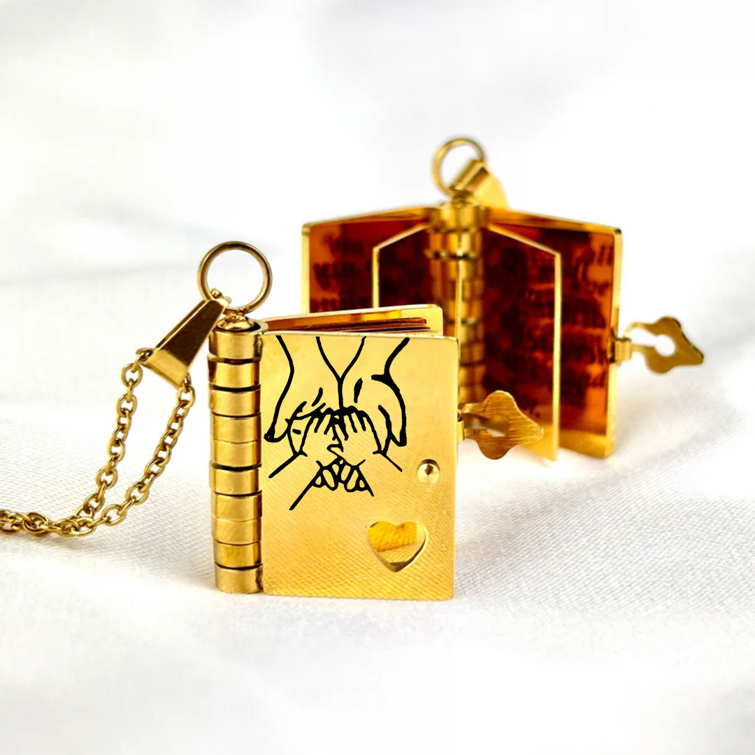 Edelstahl-Paarkette/Parhalsband i rostfritt stål - ohneen