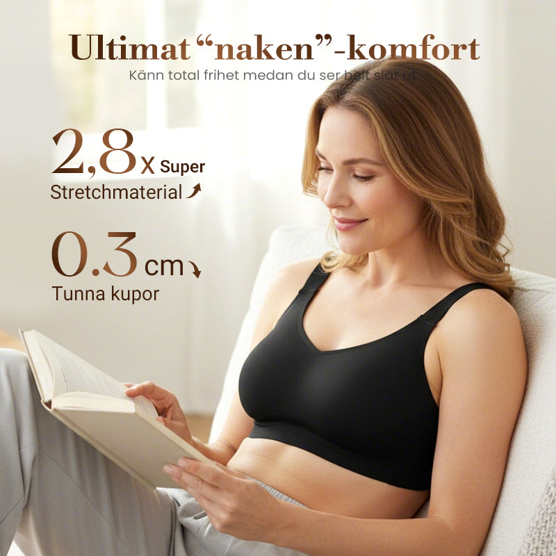 Seamless Comfort Bra for Women – Wire-Free, Naked Feeling, Yoga & Sleep Bra