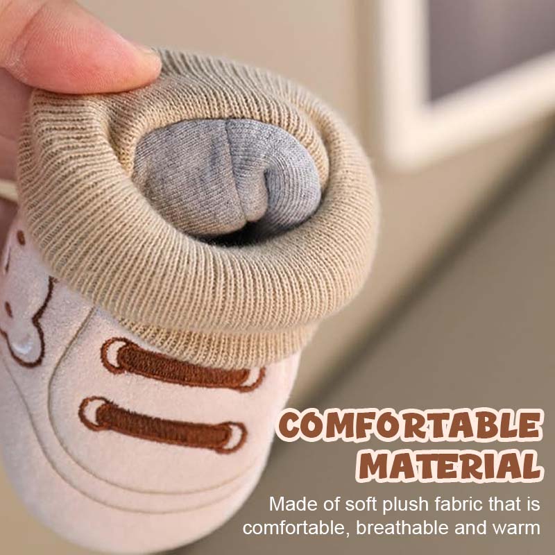Söt björn första promenadskor Slip-on småbarnsskor - ohneen