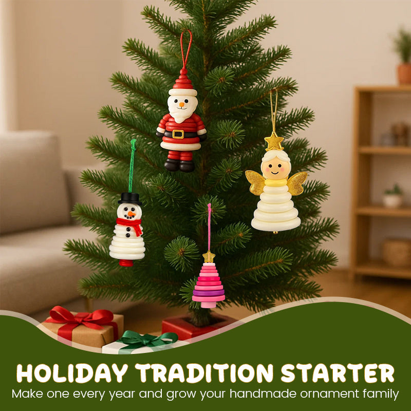 ☃️ DIY-kit för snögubbe-knappdekoration ☃️ - ohneen