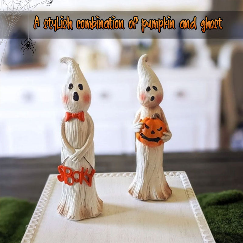 Spökpumpastaty - ohneen