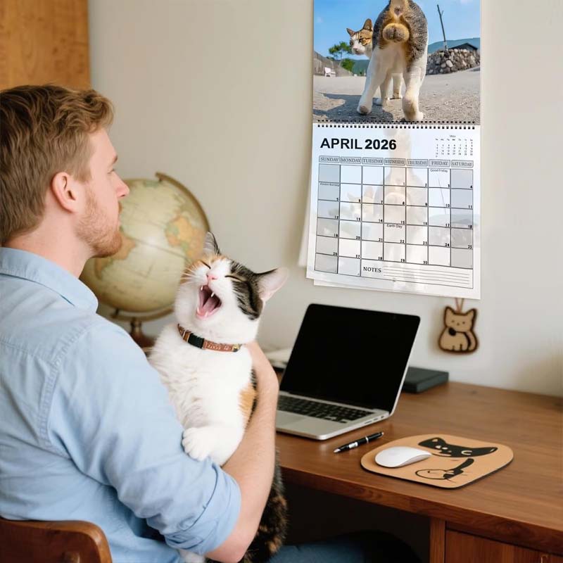 2026 Calendar – Country Farmhouse Wall Art and Monthly Planner 📅