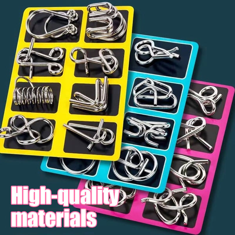 Nine-Link Luban Lock Intelligence Unlocking Game - ohneen