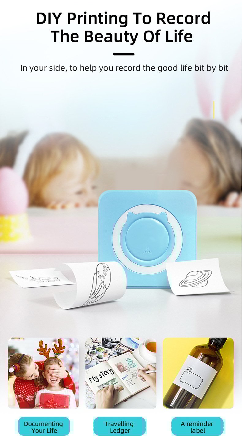 【Print 2.0】🎄❄️Miniskrivare För Fel Frågor