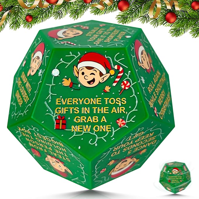 🎲 Santa Swap Gift Exchange Dice Game | Holiday Party Game for Families 🎁