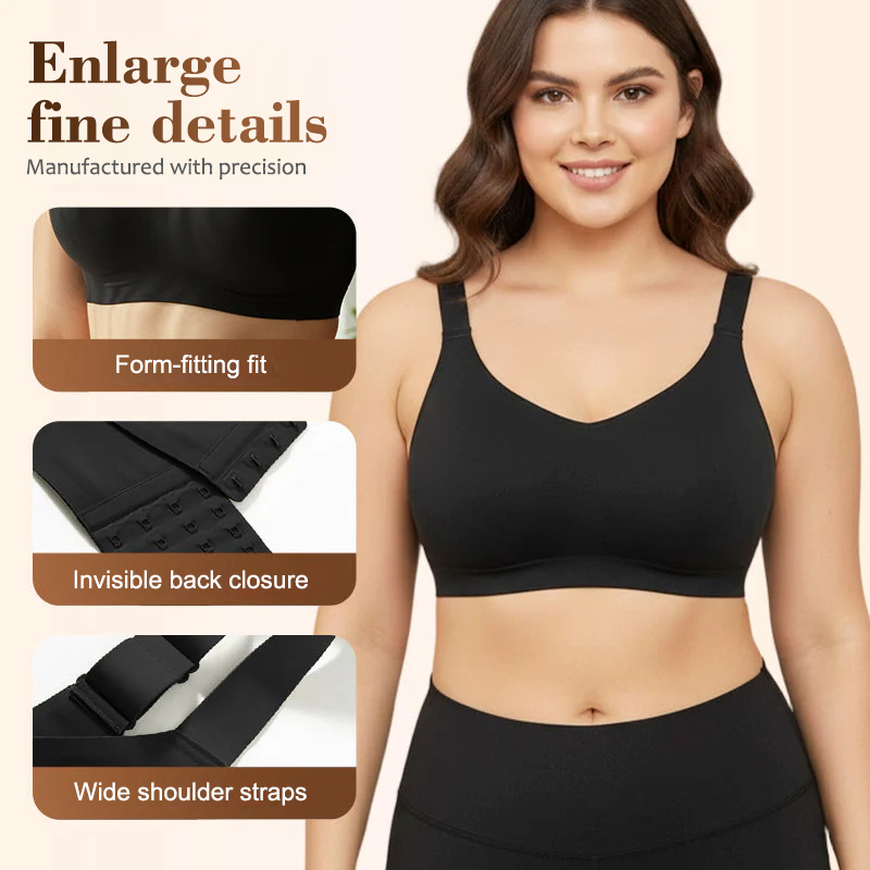 Seamless Comfort Bra for Women – Wire-Free, Naked Feeling, Yoga & Sleep Bra