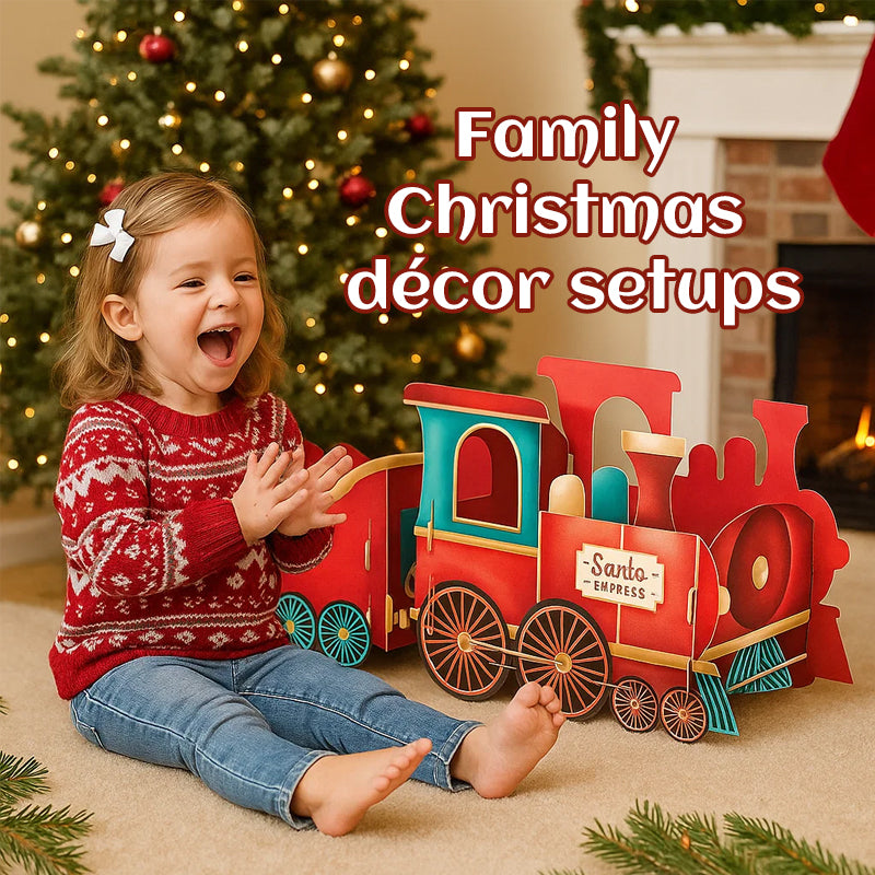 🎁 Santa's Gift Train - Leverera julglädje med stil! 🚂🎄 - ohneen