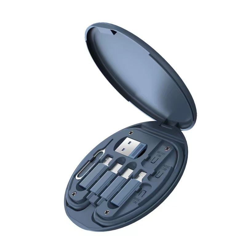 📱5-in-1  Multi USB Charging Adapter Cable Kit-Supports 66W PD