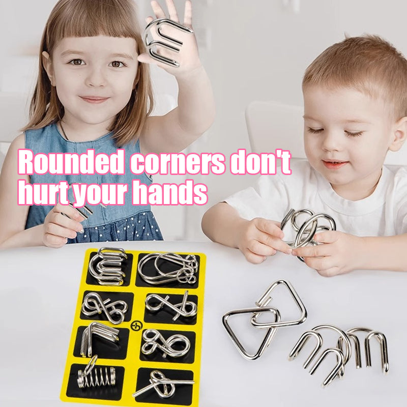 Nine-Link Luban Lock Intelligence Unlocking Game - ohneen