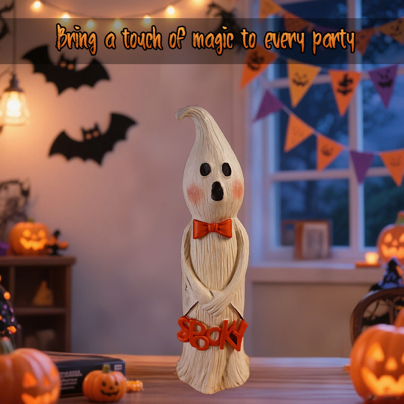 Spökpumpastaty - ohneen