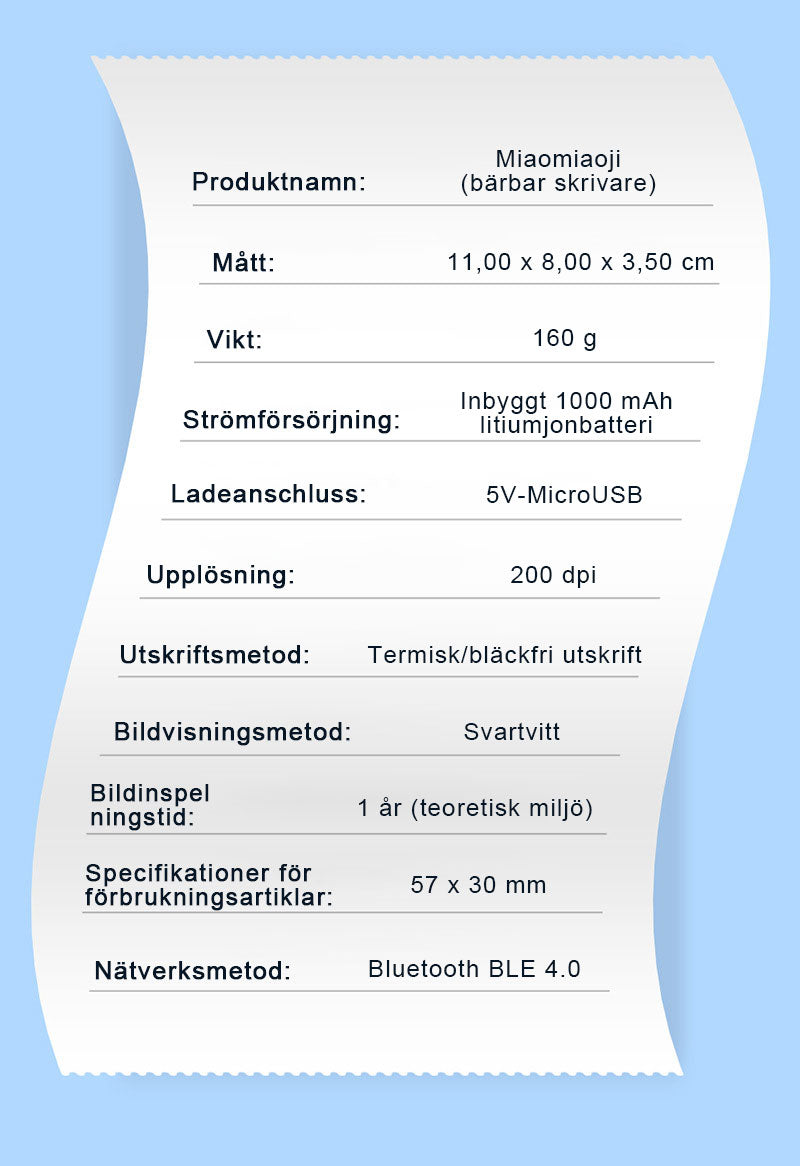 【Print 2.0】🎄❄️Miniskrivare För Fel Frågor
