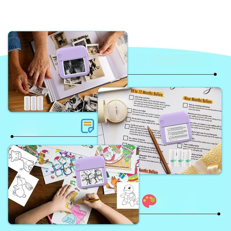 【Print 2.0】🎄❄️Miniskrivare För Fel Frågor