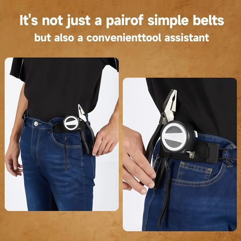 👖Buckleless Belt Hooks for Men – No Belt Buckle Needed, Pant Fit Clips, Adjustable Waistband Helper