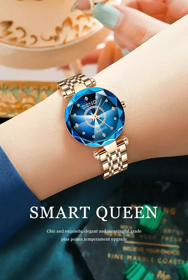 💖Starry stainless steel ladies' watch🎁