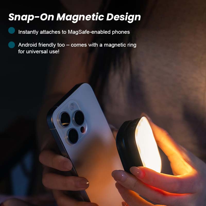 📸Magnetic Selfie Light Compatible with MagSafe iPhone✨