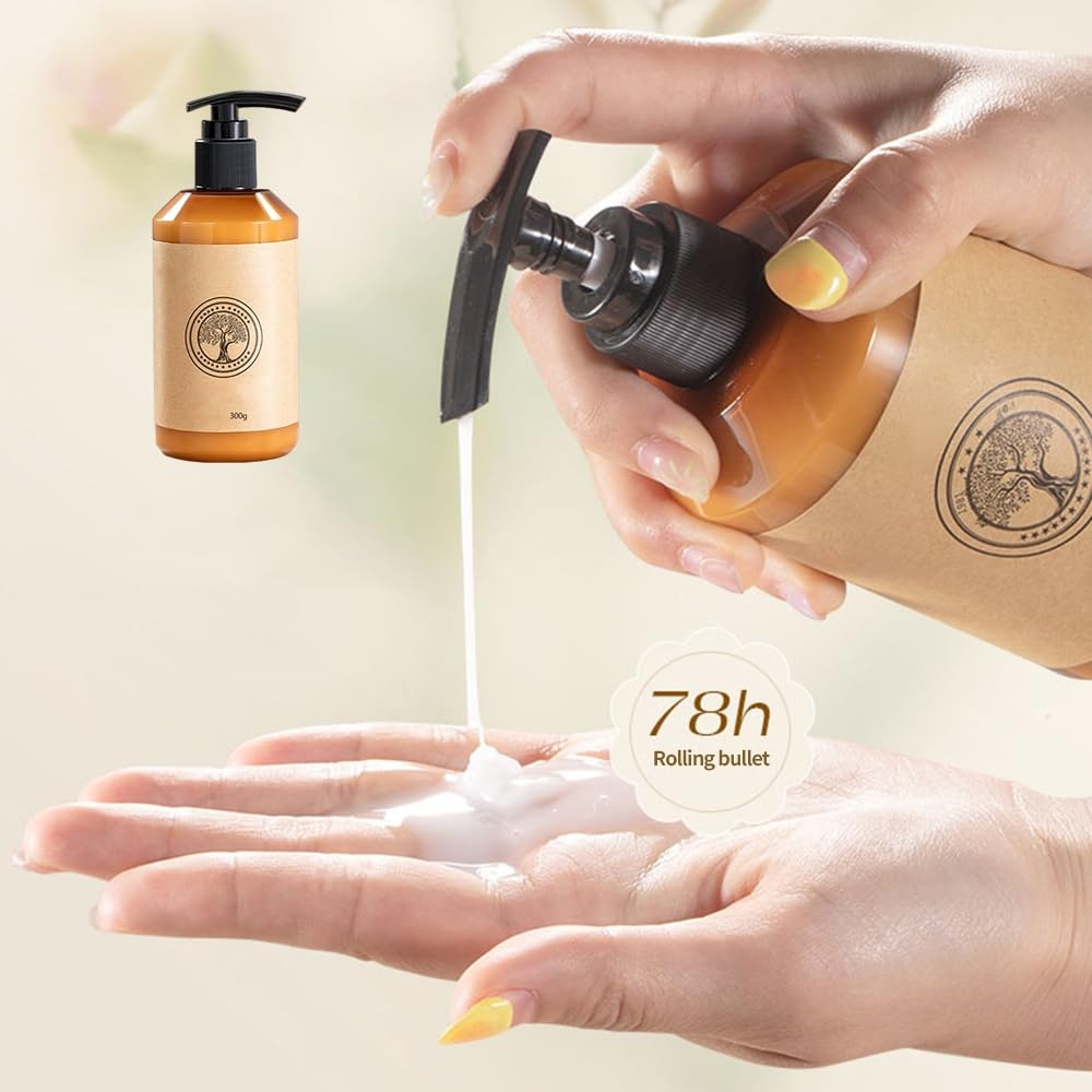 🔥Långvarig Styling, Marockansk Volym, Återfuktande Och Elastisk - ohneen