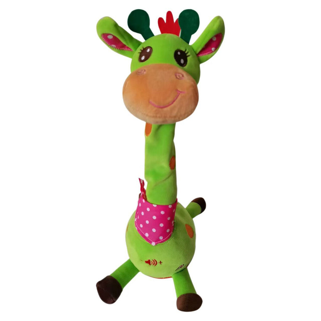 🎉 The Bestselling Musical Giraffe Teether – Musical Dancing Giraffe Stuffed Animal - Interactive Baby Toy that Repeats & Sings 🦒🎵🗣️