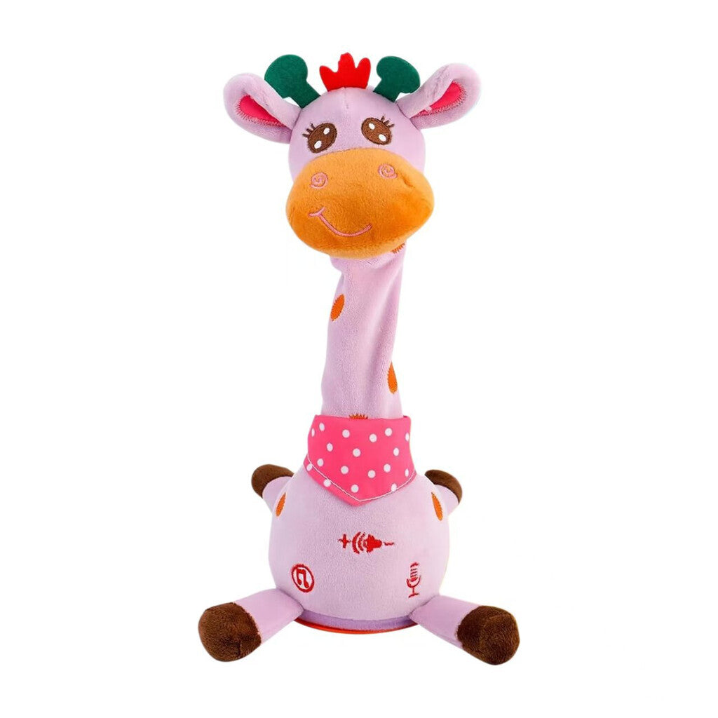 🎉 The Bestselling Musical Giraffe Teether – Musical Dancing Giraffe Stuffed Animal - Interactive Baby Toy that Repeats & Sings 🦒🎵🗣️