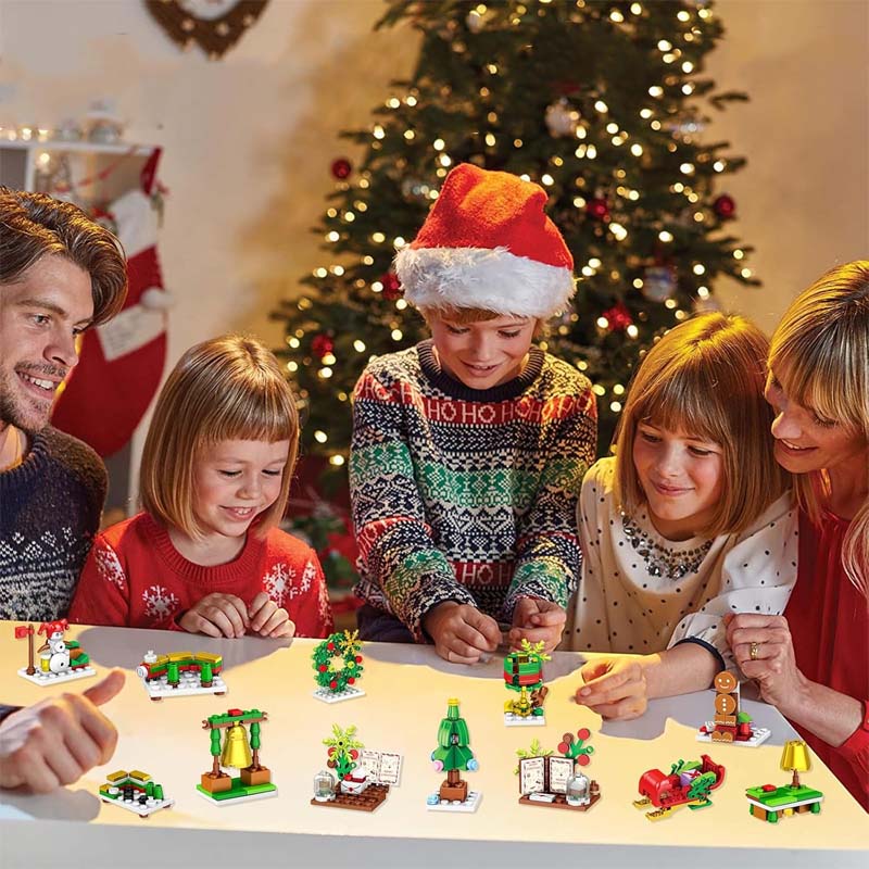 Jul Diy-Montering Byggkloss Blindlåda - ohneen