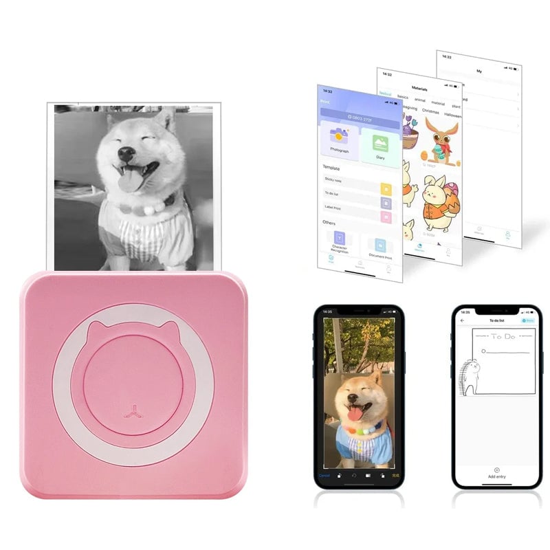 【Print 2.0】🎄❄️Miniskrivare För Fel Frågor