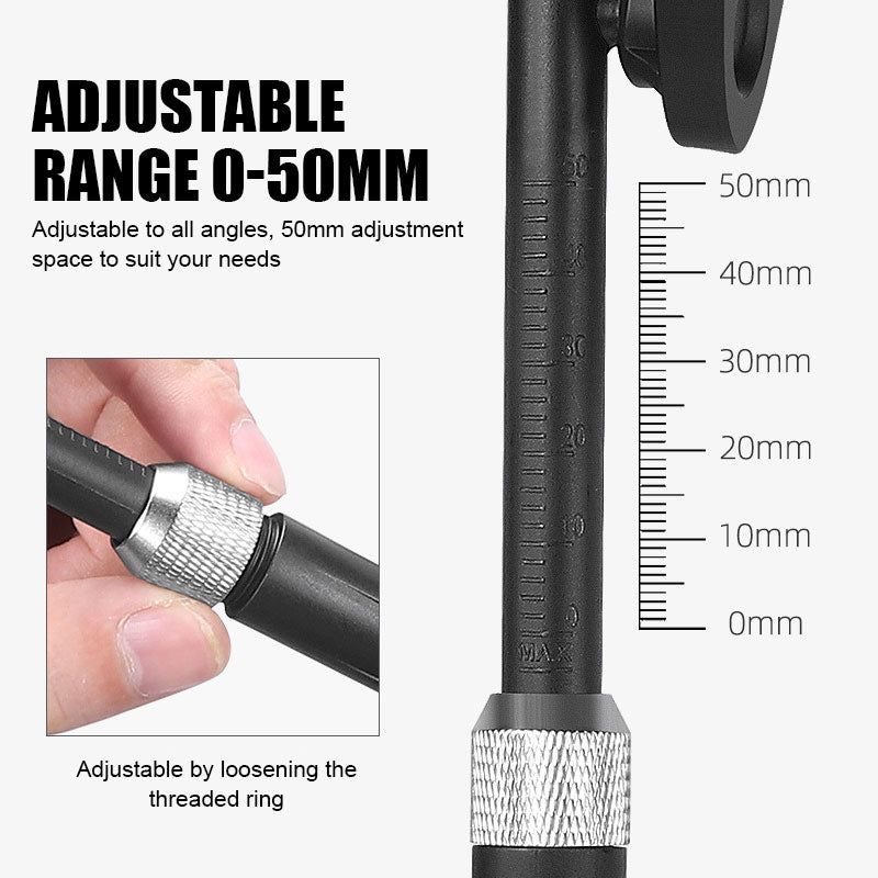 Utdragbar antireflex backspegel för cykel - ohneen