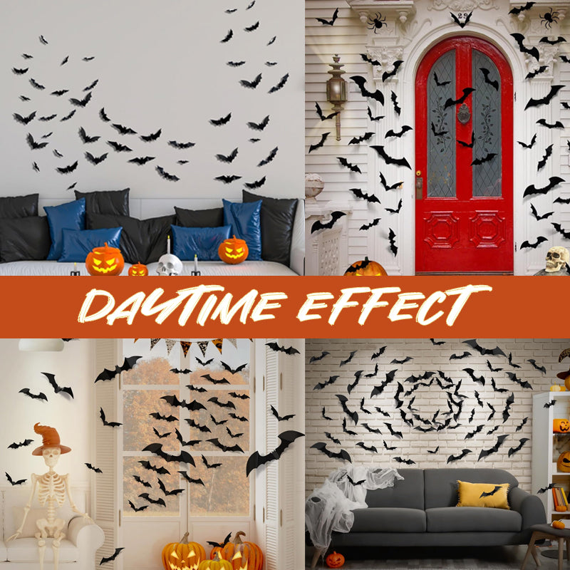 LED-glödande fladdermusgrupp - ohneen