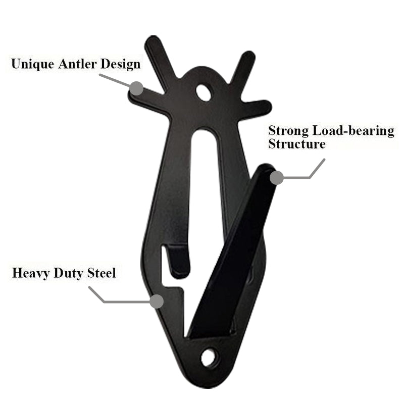 🎄Christmas Sale 2025 - Decorative Stand With Deer Skull Hook