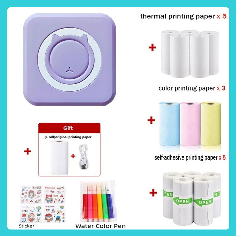 【Print 2.0】🎄❄️Miniskrivare För Fel Frågor