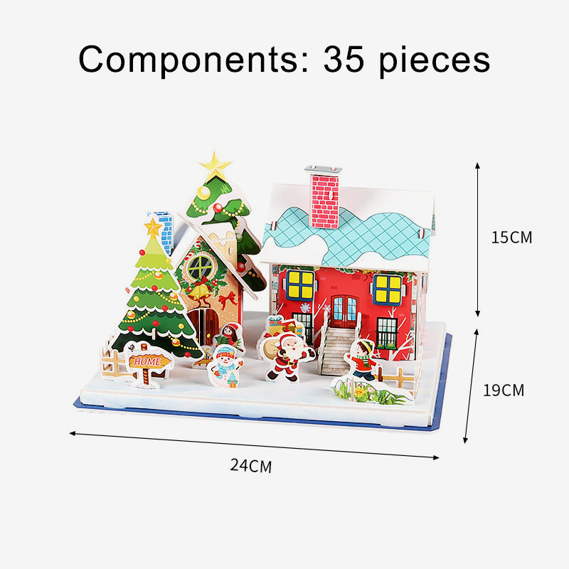 Christmas 3D puzzles