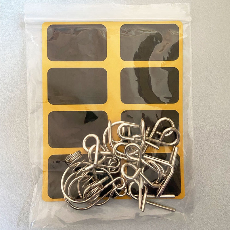 Nine-Link Luban Lock Intelligence Unlocking Game - ohneen