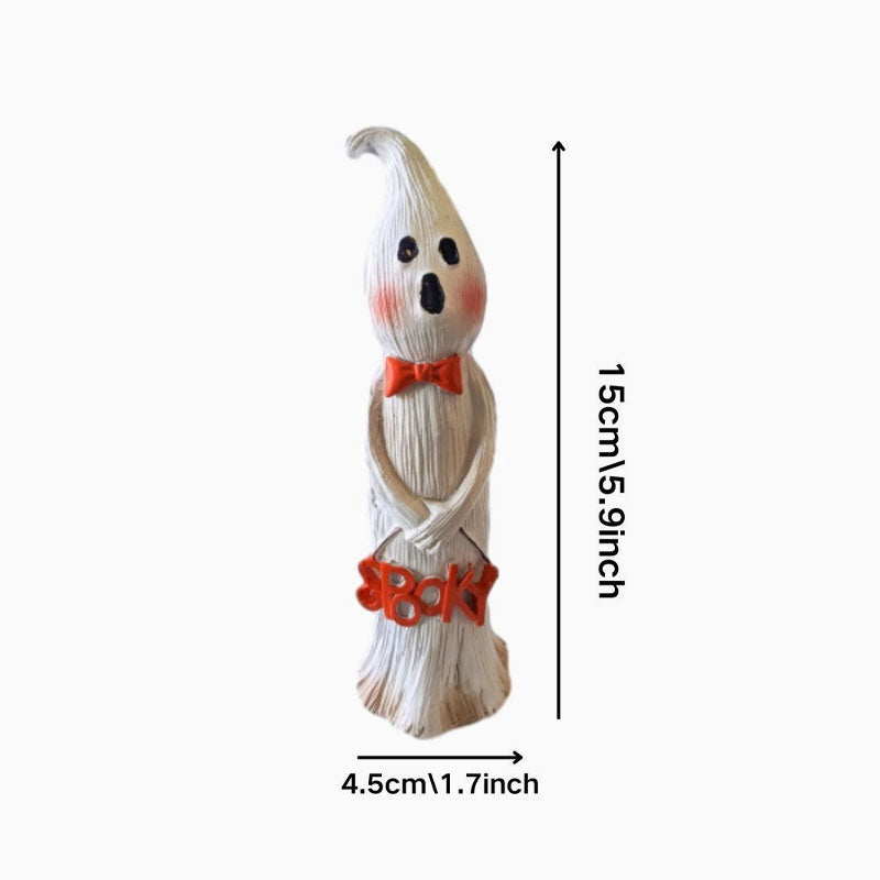 Spökpumpastaty - ohneen