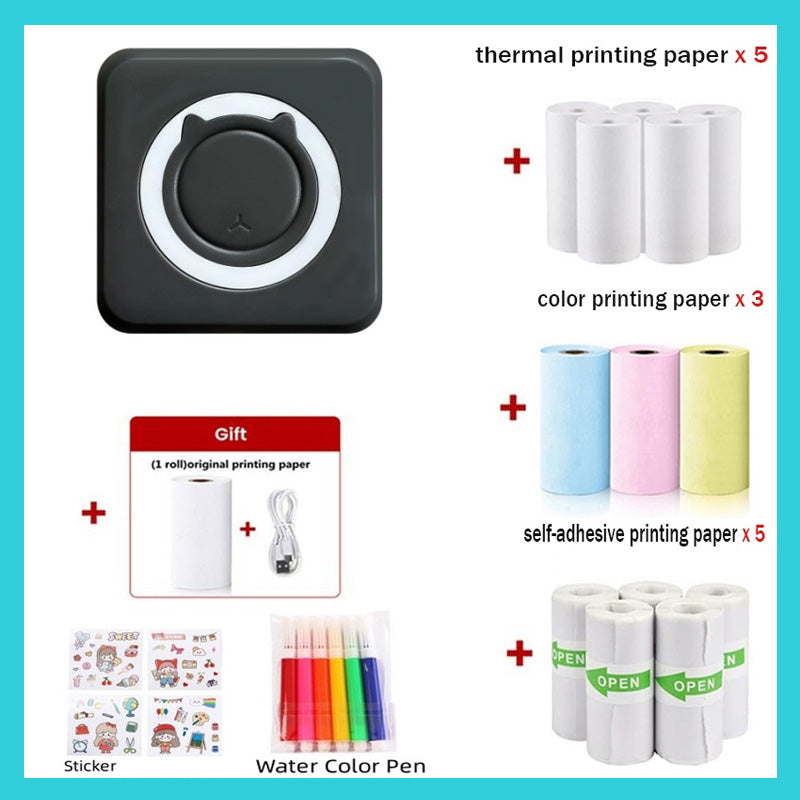 【Print 2.0】🎄❄️Miniskrivare För Fel Frågor