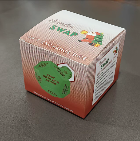 🎲 Santa Swap Gift Exchange Dice Game | Holiday Party Game for Families 🎁